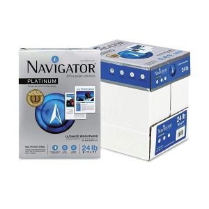 Universal Navigator A4 Copy Paper 70-80gsm Factory Bond Photocopy Printing Paper 75g Weight